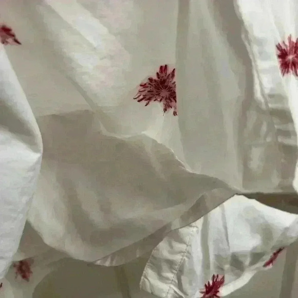 Gorgeous Cotton Dress  with Sunburst Embroidery Size 16Y - Picture 8 of 10